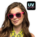 Festival Party Bril Neon Roze