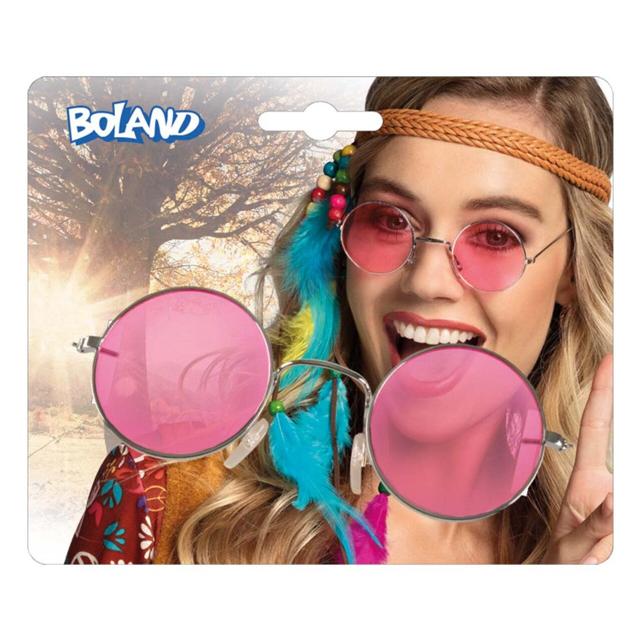 Op deze afbeelding zie je een Accessoires, van het merk Boland. Partybril John Roze