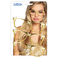 Set Aus 3 Brillen Mit Goldenem Rand