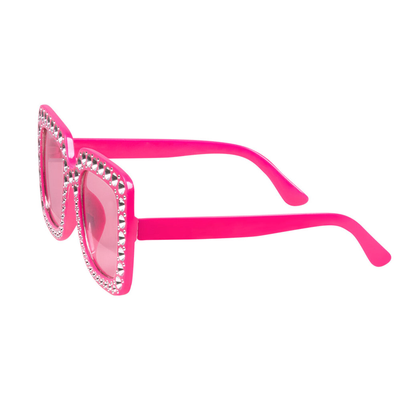 Op deze afbeelding zie je een Accessoires, van het merk Boland. Partybril Bling Bling Roze Uv