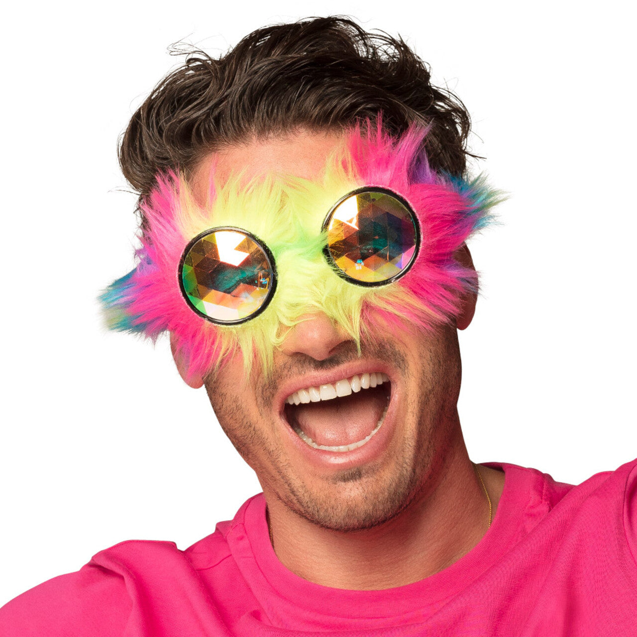Op deze afbeelding zie je een Accessoires, van het merk Boland. Partybril Crazy Rave