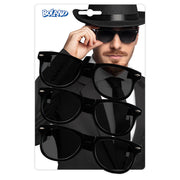 Op deze afbeelding zie je een Accessoires, van het merk Boland. Blues Vibe Partybrillen 3 Stuks