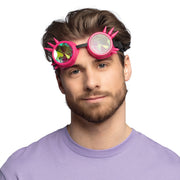 Op deze afbeelding zie je een Accessoires, van het merk Boland. Pink Energy Spiky Bril