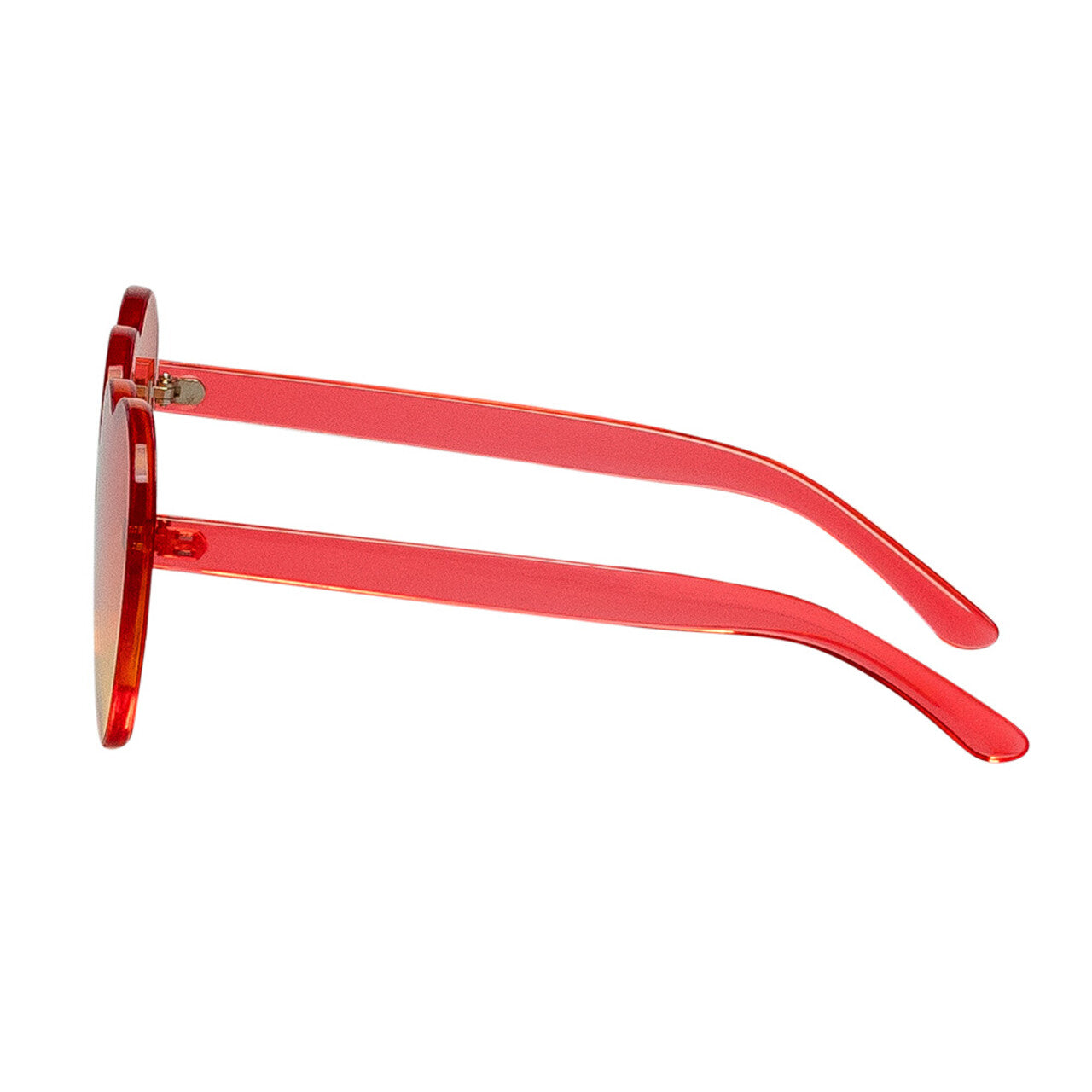 Op deze afbeelding zie je een Accessoires, van het merk Boland. Partybril Oranje Hartjes