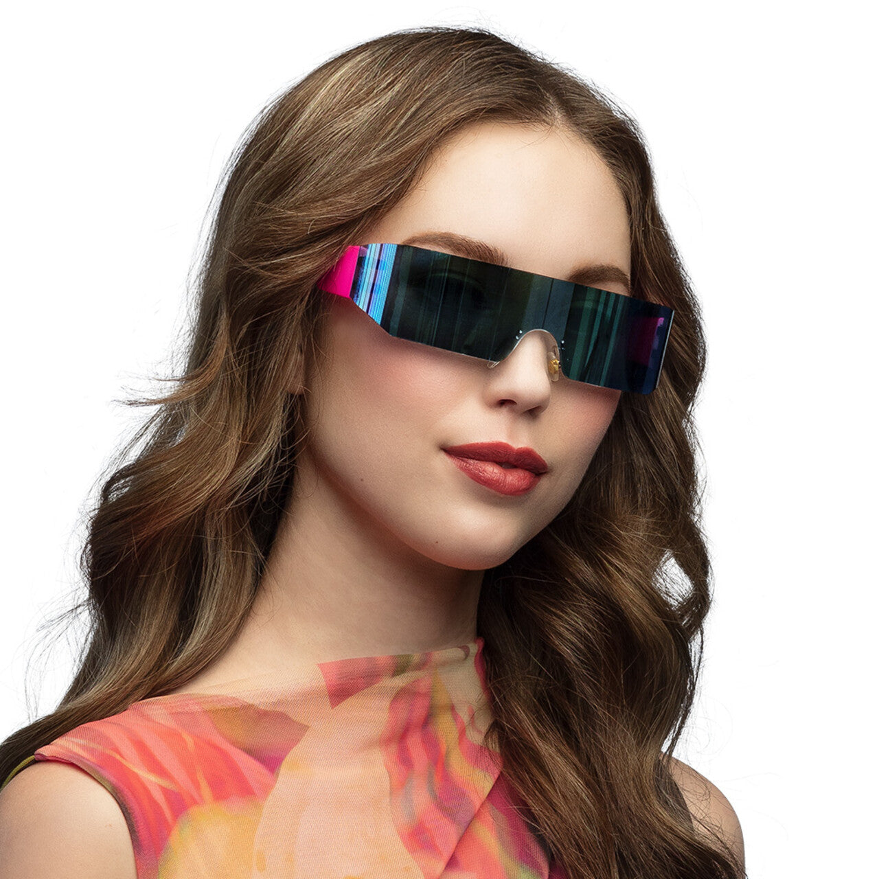 Op deze afbeelding zie je een Accessoires, van het merk Boland. Future Femme Bril Roze