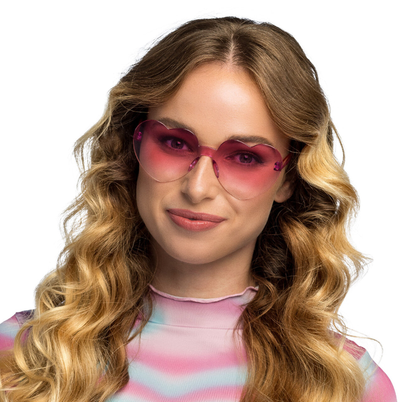 Op deze afbeelding zie je een Accessoires, van het merk Boland. Love Is In De Lucht Hartjesbril