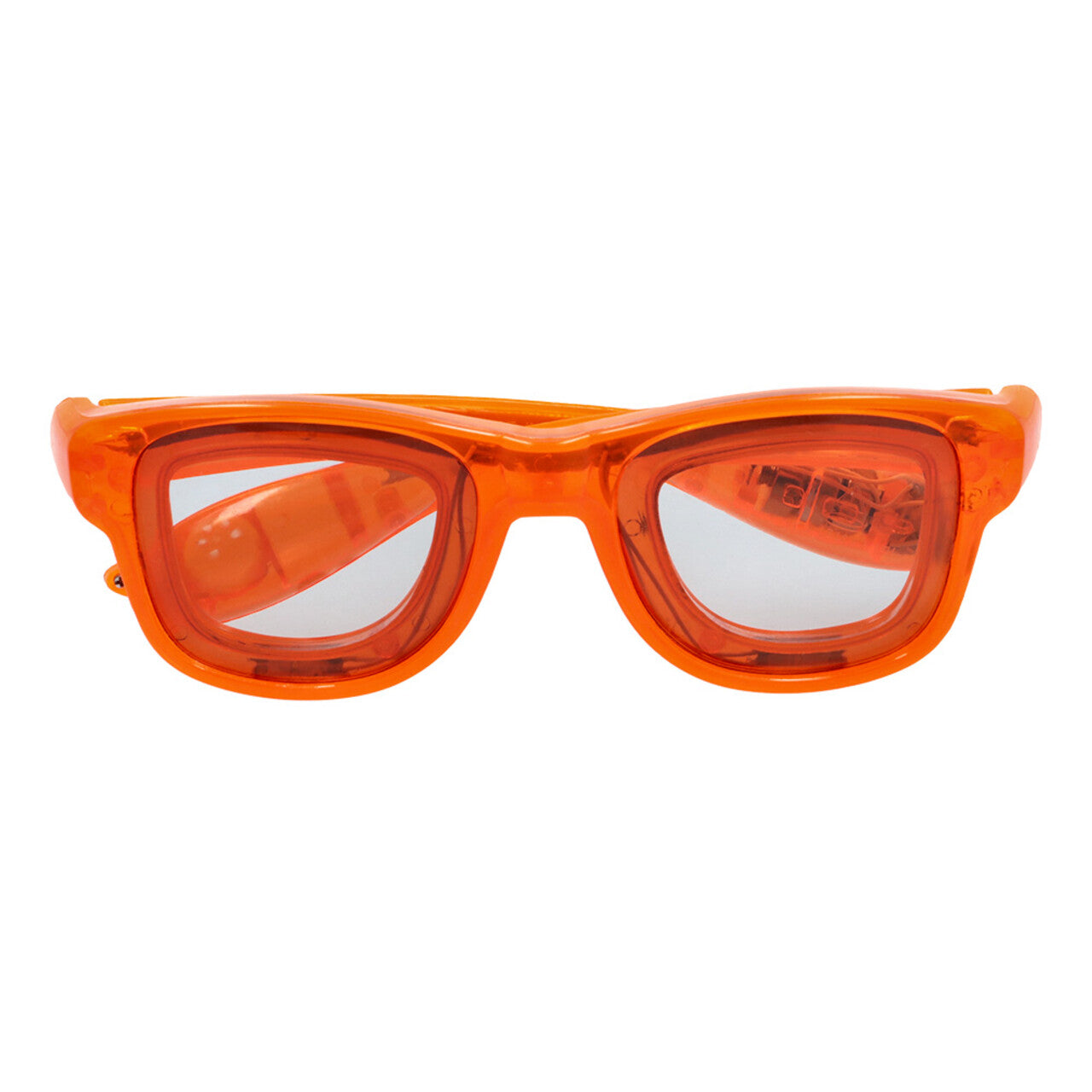 Op deze afbeelding zie je een Accessoires, van het merk Boland. Oranje Partybril Met Licht