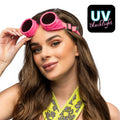 Tropical Party Duik Bril Neon Roze