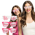 Satz 3 Partybrille Bride To Be
