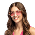 Partybril Diamond Heart Roze