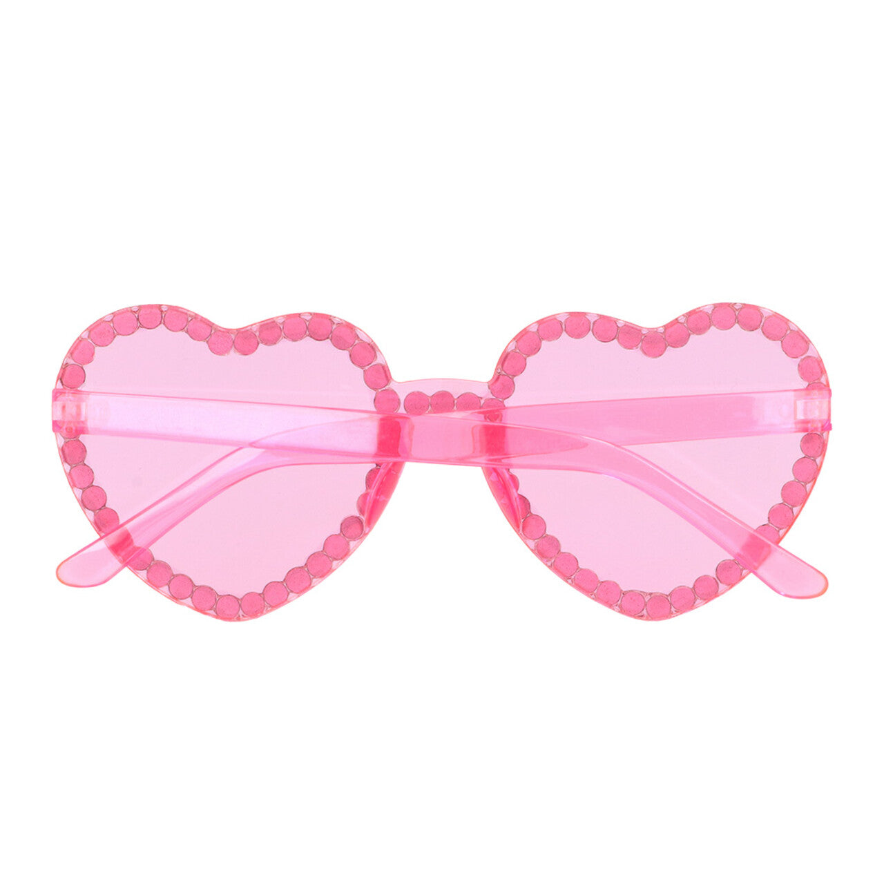 Op deze afbeelding zie je een Accessoires, van het merk Boland. Partybril Diamond Heart Roze