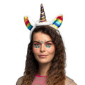 Haarreif Regenbogen Einhorn