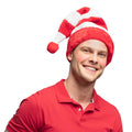 Gestreifte Weihnachtsmütze