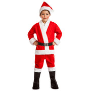 Op deze afbeelding zie je een Kostuums, van het merk Boland. Sweet Little Santa Kind Kostuum