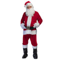 Vollständiges Profi-Santa All-Inclusive-Outfit Herrenkostüm