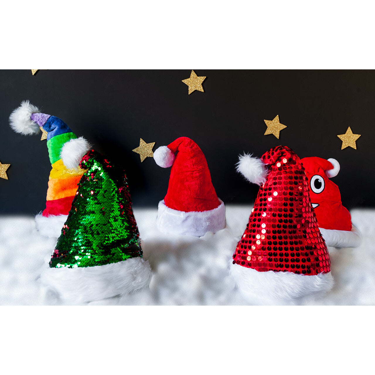 Op deze afbeelding zie je een Accessoires, van het merk Boland. Hoed Merry Shitmas