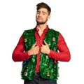 Geschmückt Vom Weihnachtsbaum Weste Herren