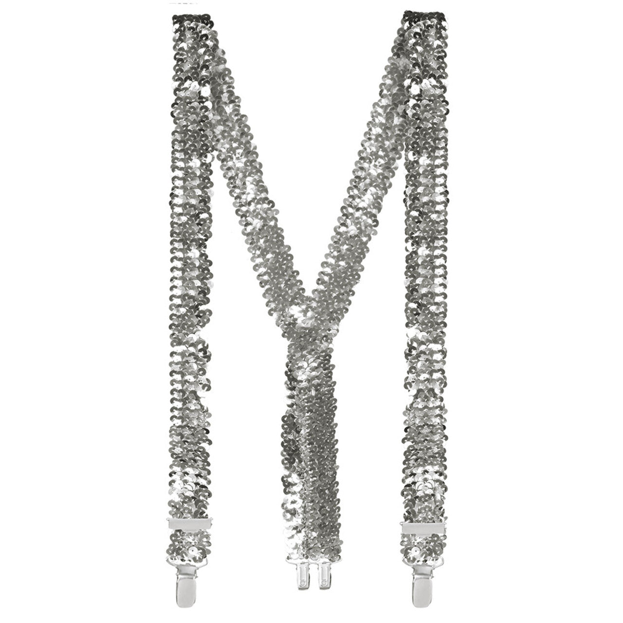 Op deze afbeelding zie je een Accessoires, van het merk Boland. Gentleman Party Pailletten Set Zilver