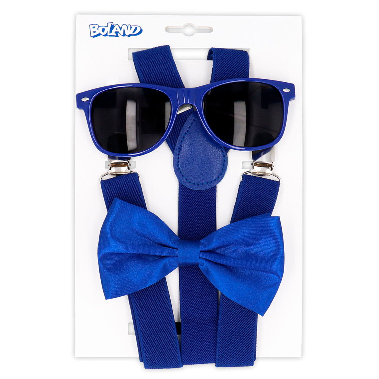 Op deze afbeelding zie je een Accessoires, van het merk Boland. Gentleman Party Set Blauw