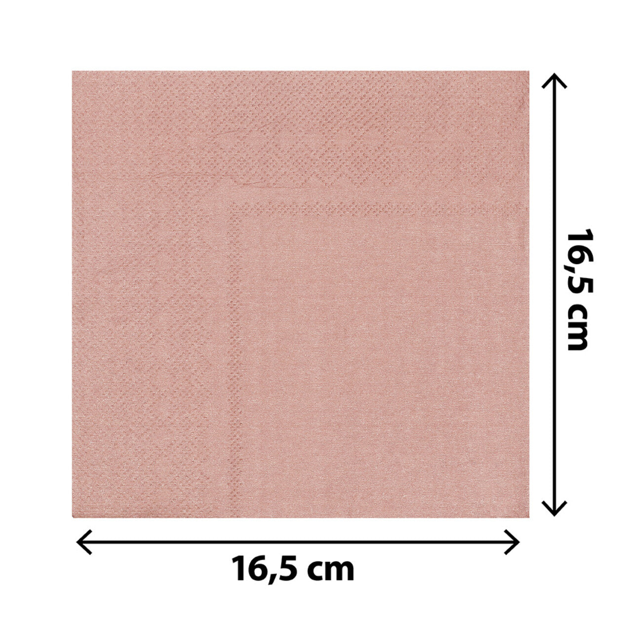 Op deze afbeelding zie je een Decoratie, van het merk Boland. Papieren Feestservies Set Roségoud