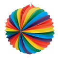 Ballonlaterne Papier Rainbow