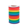 Zuglaterne Papier Rainbow