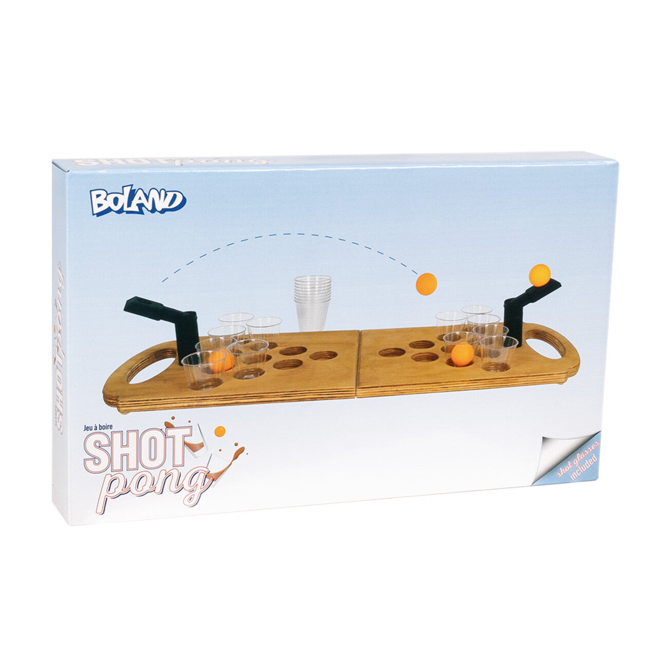 Op deze afbeelding zie je een Decoratie, van het merk Boland. Set Drankspel Shot Pong