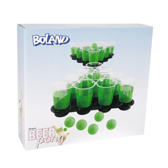 Set Drankspel Beer Pong Deluxe Met Bekerhouder