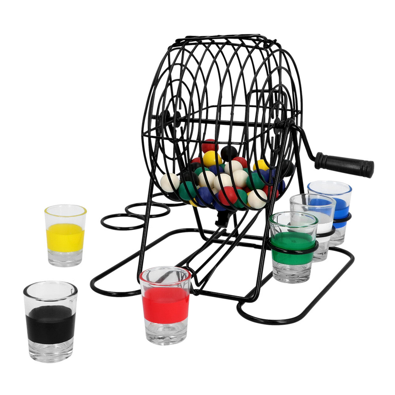 Op deze afbeelding zie je een Decoratie, van het merk Boland. Set Drankspel Bingo Shots