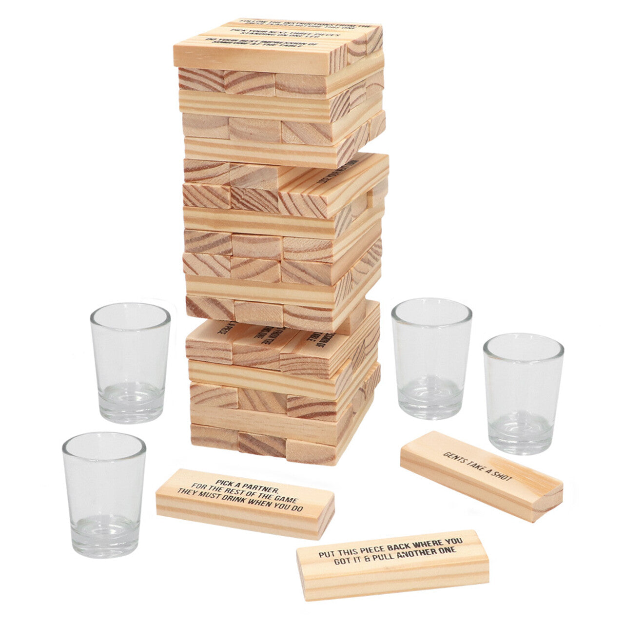 Op deze afbeelding zie je een Decoratie, van het merk Boland. Heel Erg Spannende Set Drankspel Drinking Tower