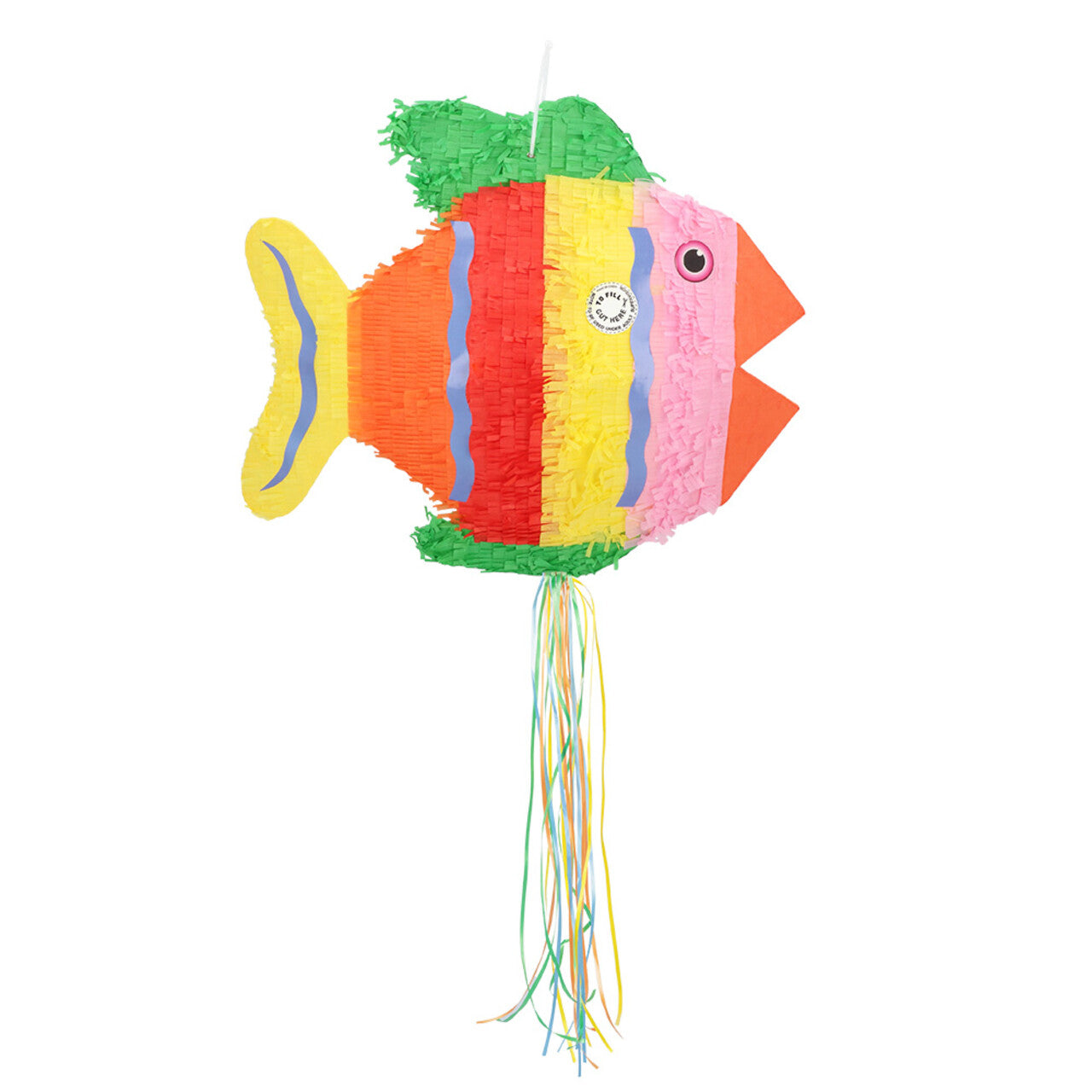 Op deze afbeelding zie je een Decoratie, van het merk Boland. Piñata Tropische Vis