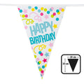 Pe Wimpelkette happy Birthday