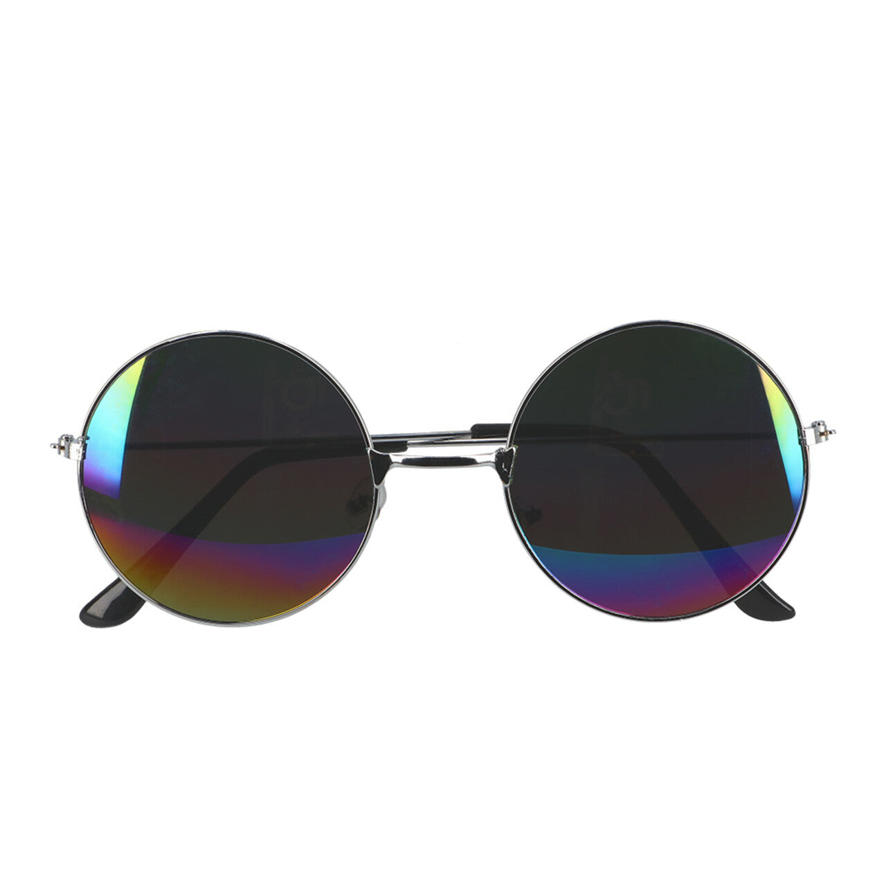 Op deze afbeelding zie je een Accessoires, van het merk Boland. Set Hippie John (Hoofdband, Partybril, Pruik En Ketting)