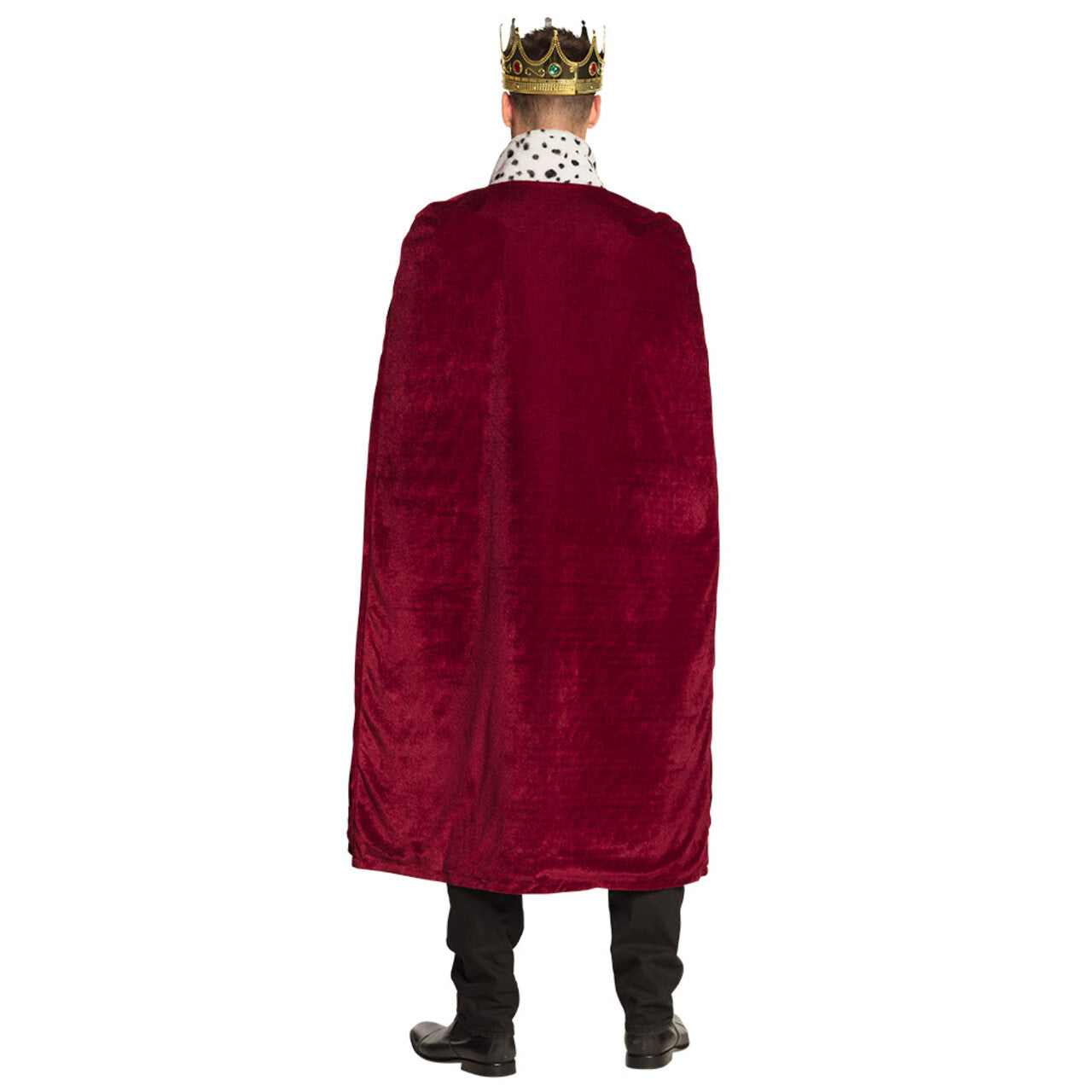 Op deze afbeelding zie je een Kostuums, van het merk Boland. Majesteitsmantel Bordeaux