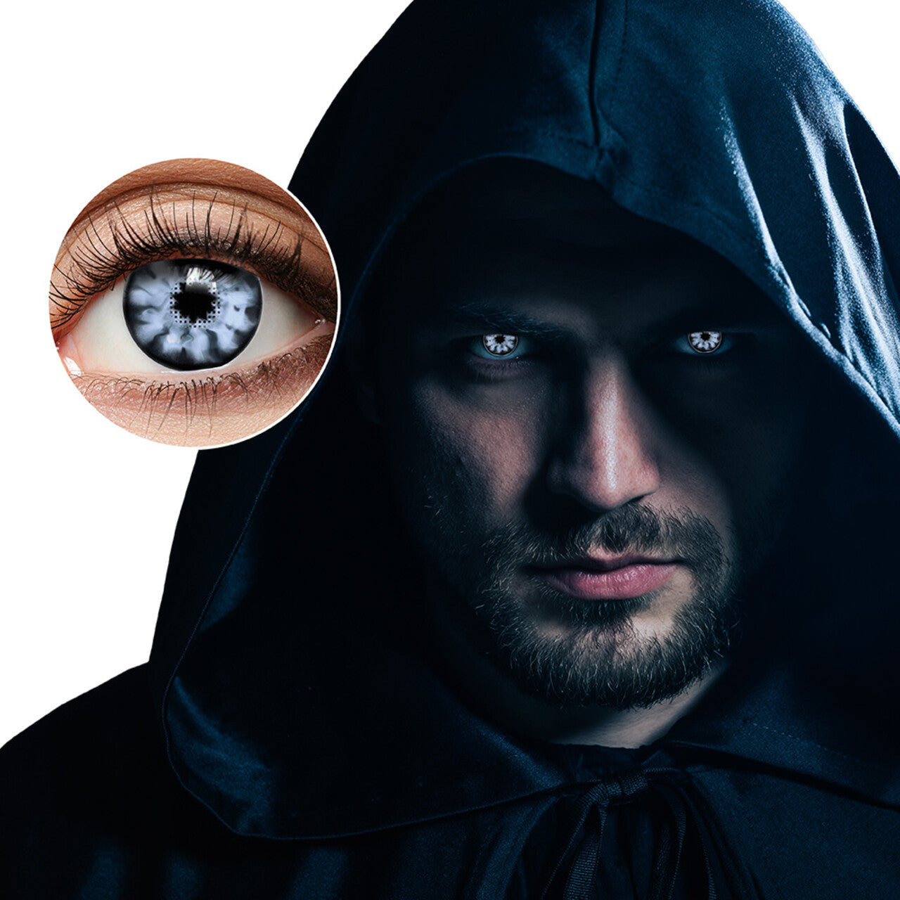 Op deze afbeelding zie je een Accessoires, van het merk Boland. Mysterieuze 3-Maandslenzen Soul Shadow