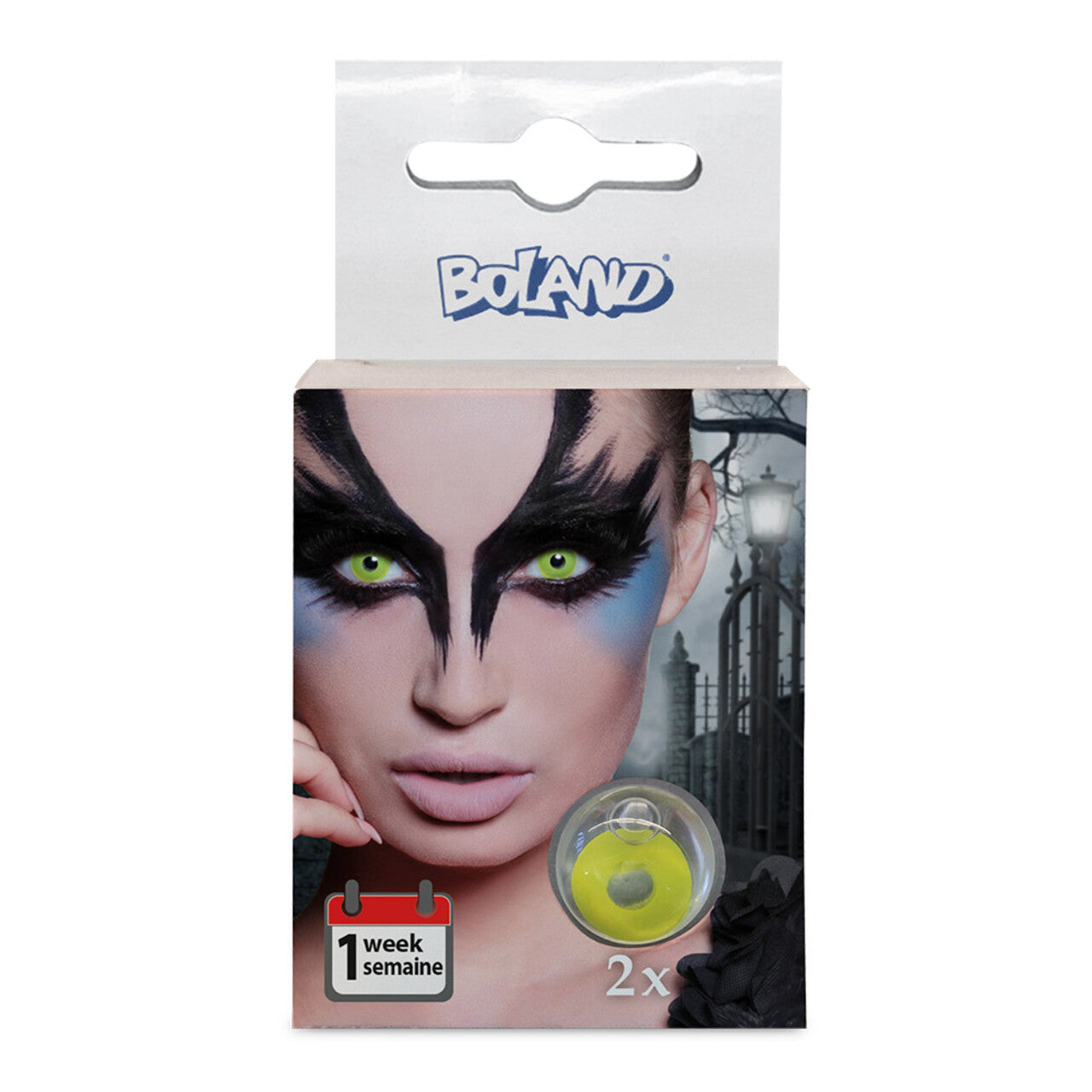 Op deze afbeelding zie je een Accessoires, van het merk Boland. Weeklenzen Doordringende Gele Ogen