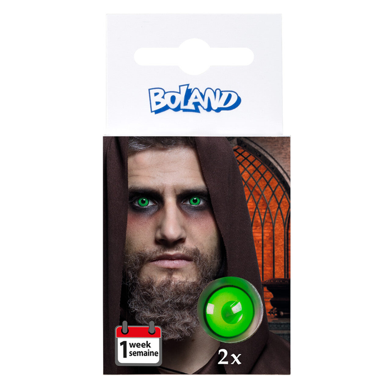 Op deze afbeelding zie je een Accessoires, van het merk Boland. Weeklenzen Occultist Groen