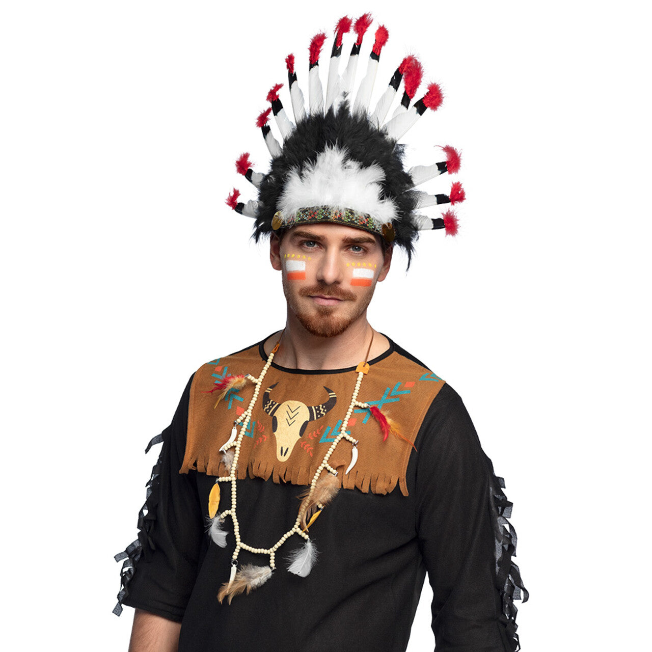 Op deze afbeelding zie je een Accessoires, van het merk Boland. Ketting Sjamaan Onacona