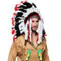 Indianer-Kopfschmuck Häuptling Ewiger Geier
