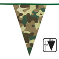 Pe Wimpelkette Camouflage