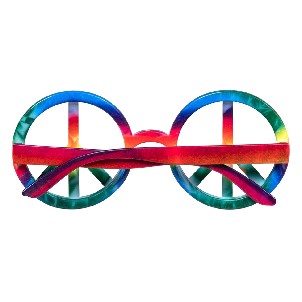 Op deze afbeelding zie je een Accessoires, van het merk Boland. Set 3 Brillen Zonder Glas Hippie Peace
