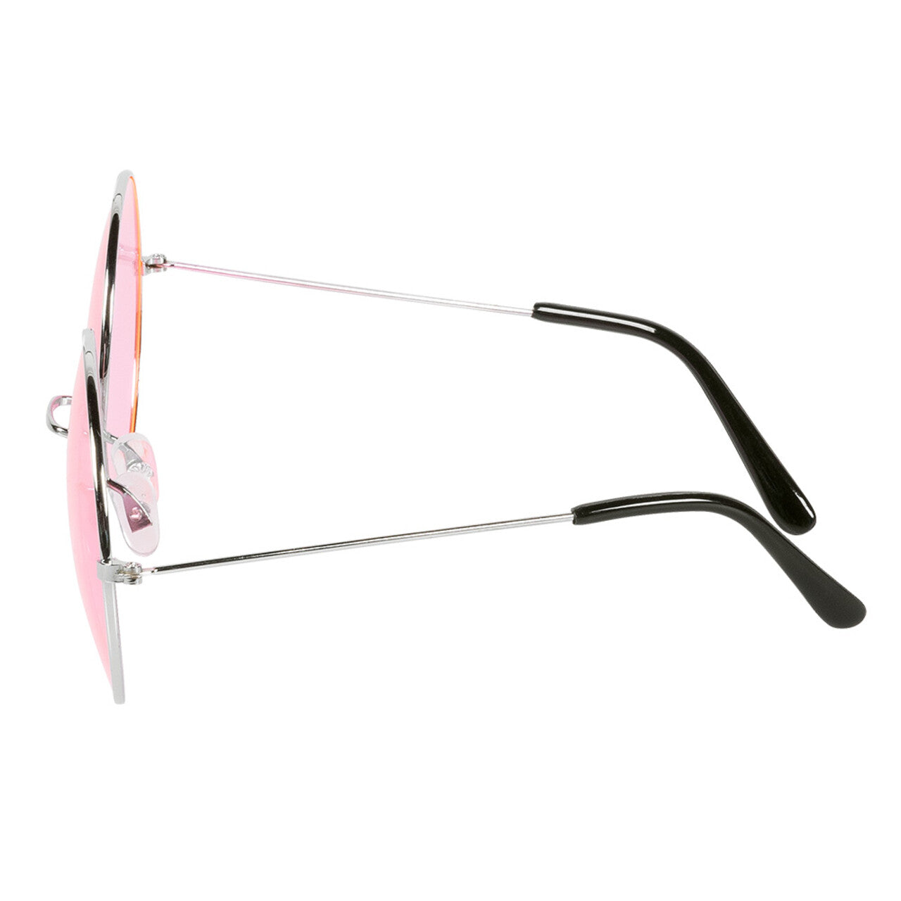 Op deze afbeelding zie je een Accessoires, van het merk Boland. Partybril Hippie XL Roze