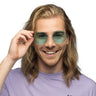 Hippie XL Partybrille Grün