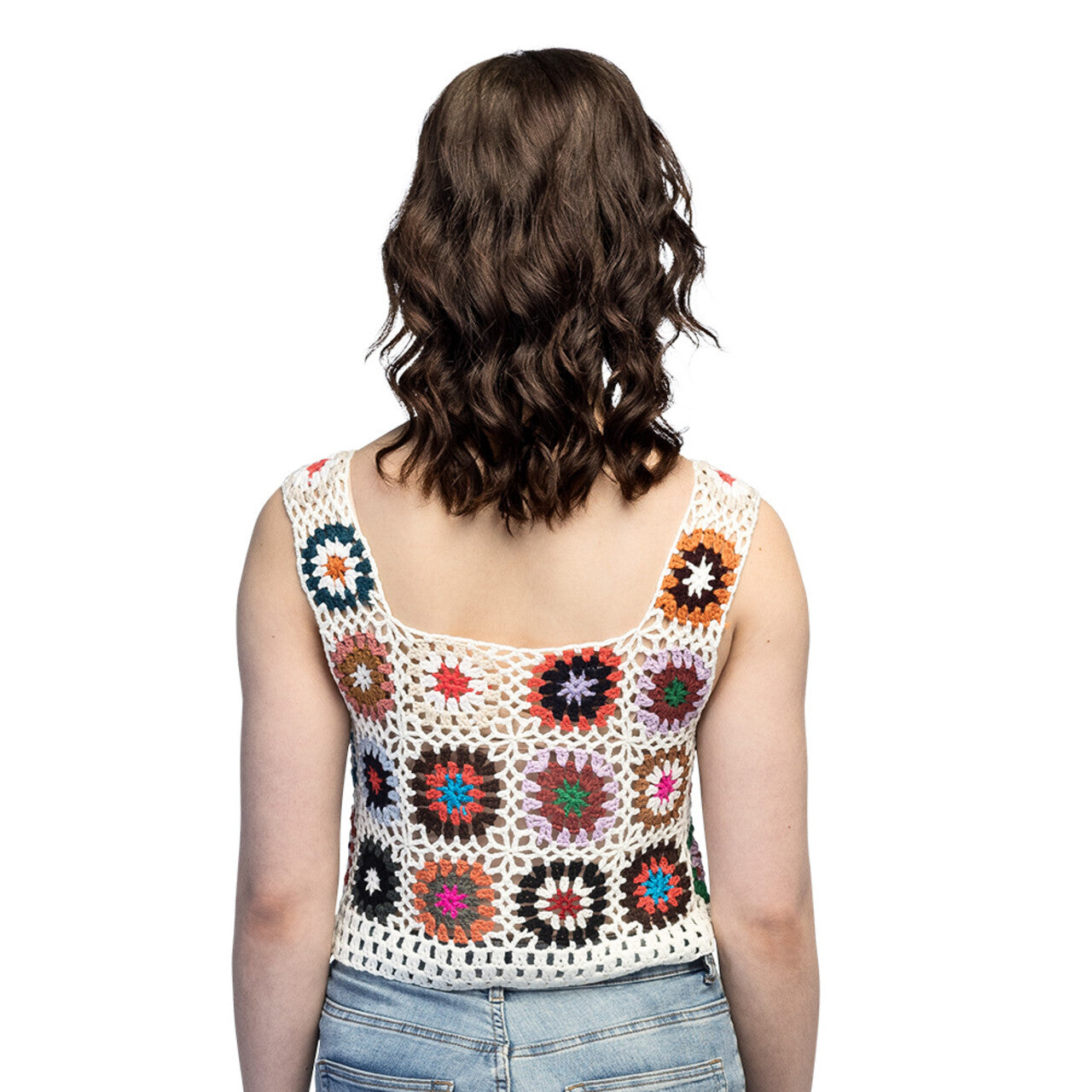 Op deze afbeelding zie je een Kostuums, van het merk Boland. Top Floral Loom (M / L) Vrouw Kostuum