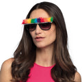 Partybrille Pride Unibrow Regenbogen