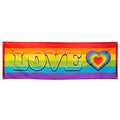 Polyester Banner Regenbogen love
