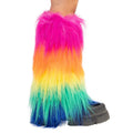 Flauschige Bunte Stulpen