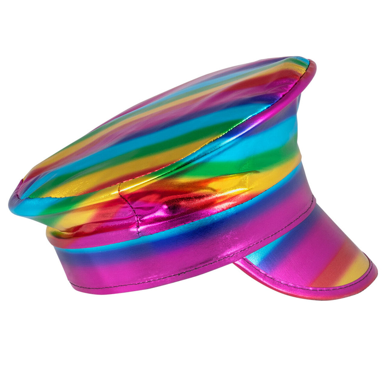 Op deze afbeelding zie je een Accessoires, van het merk Boland. Kapiteinspet Rainbow Loveboat
