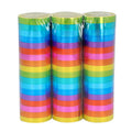 Satz 3 Rollen Papierluftschlangen Rainbow Pride