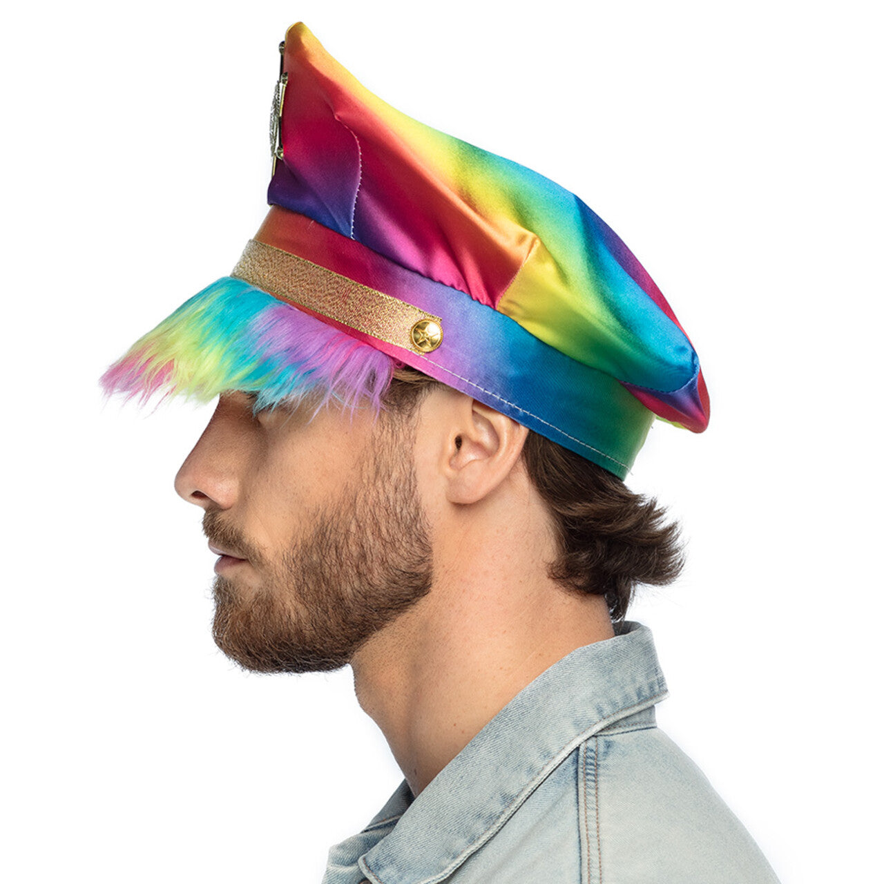 Op deze afbeelding zie je een Accessoires, van het merk Boland. Rainbow Fluffy Sheriff Pet